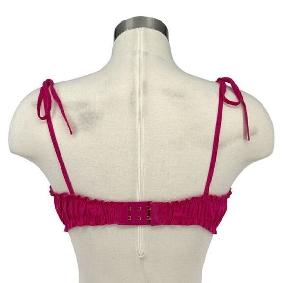 NWT Anthropologie Ruched Sweetheart Bralette - Picture 3 of 12